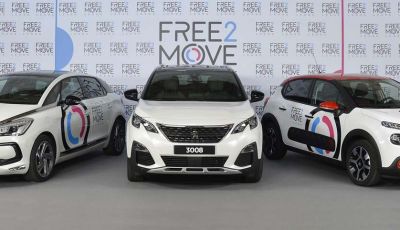 PSA Free2Move Lease, ​la mobilità Peugeot DS​,​ Citroen​ ed Opel​ del​ futuro
