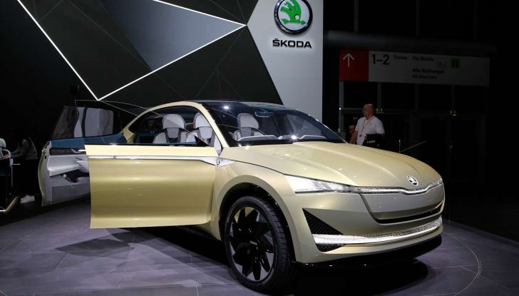 Skoda Vision E Concept: il futuro è autonomo a Francoforte 2017 - Foto 1 di 10