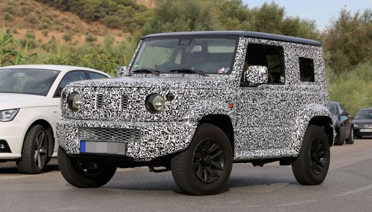 Suzuki Jimny 2018 prime foto spia della nuova generazione - Foto 10 di 19
