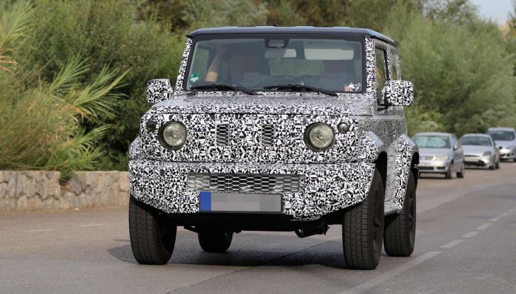 Suzuki Jimny 2018 prime foto spia della nuova generazione - Foto 13 di 19