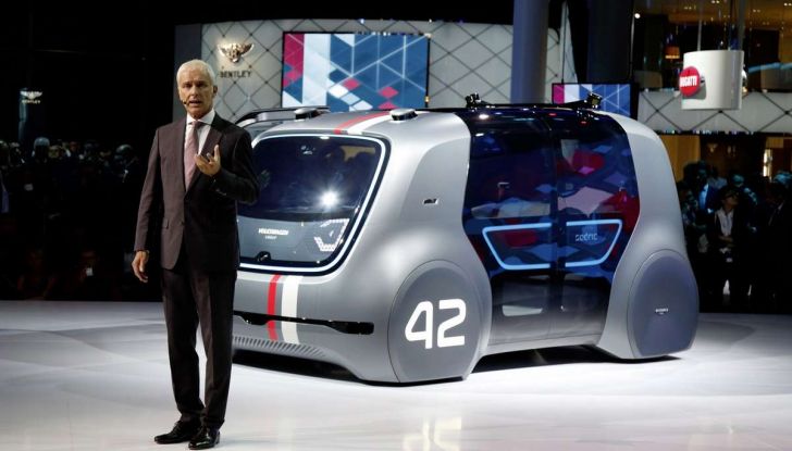 Volkswagen SEDRIC, l’elettrica a guida autonoma - Foto 1 di 10