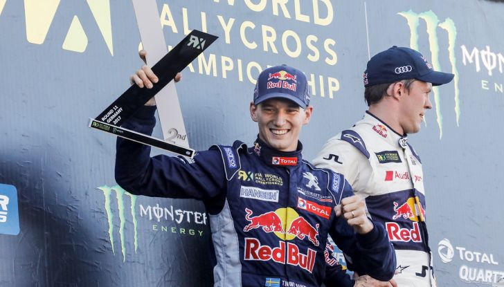 Rallycross a Estering, voce ai piloti del Team Peugeot Hansen - Foto 1 di 3