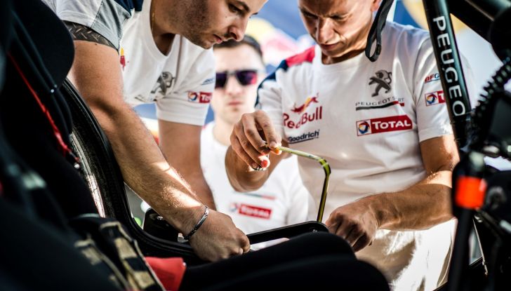 Rally del Marocco – Voce a Sainz e Loeb (Team Peugeot Total) - Foto 1 di 2