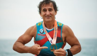 Un fantastico Alex Zanardi sotto le 9 ore all’IronMan di Barcellona