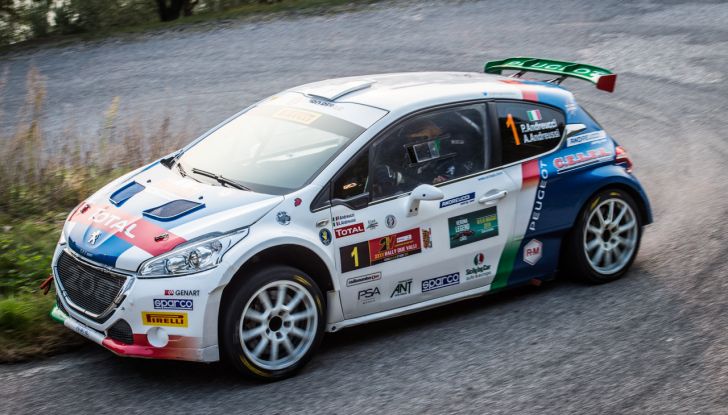 Paolo Andreucci campione italiano rally con Peugeot 208 T16 - Foto 2 di 3