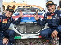 Paolo Andreucci campione italiano rally con Peugeot 208 T16