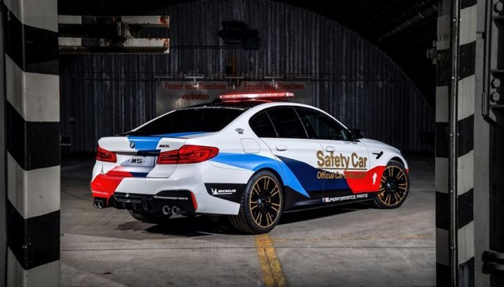 La nuova BMW M5 xDrive è Safety Car della MotoGP 2018 - Foto 4 di 16