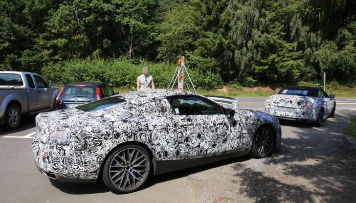 BMW Serie 8 Coupè e Cabrio, nuovi test in vista del debutto - Foto 3 di 17