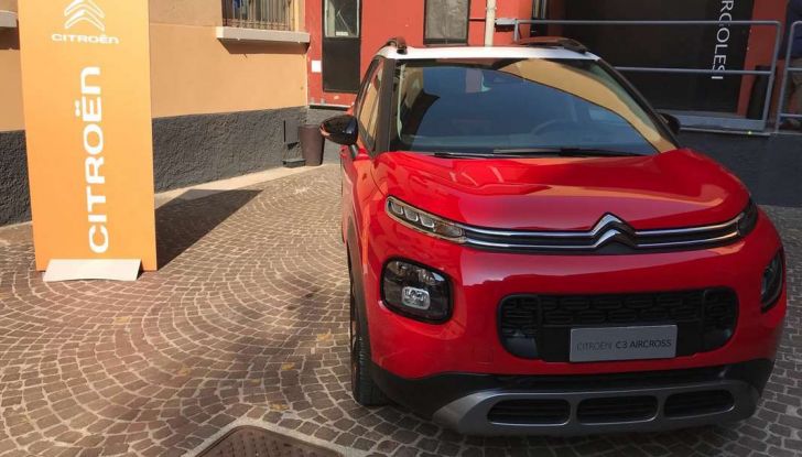 Citroën C3 Aircross prende il Volo con Fabio - Foto 3 di 16