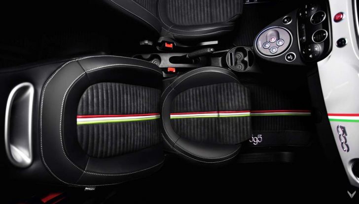 Fiat 500 Abarth 595 by Vilner, la piccola sportiva omaggia il tricolore - Foto 9 di 15