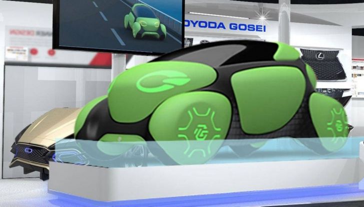 Flesby II, l’auto morbida amica dei pedoni al Salone di Tokyo 2017 - Foto 3 di 5