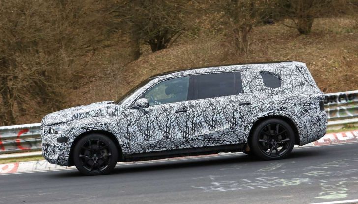 Mercedes GLS 2019, nuove immagini spia del maxi SUV - Foto 28 di 30
