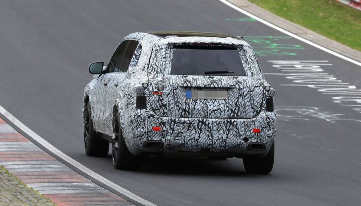 Mercedes GLS 2019, nuove immagini spia del maxi SUV - Foto 30 di 30