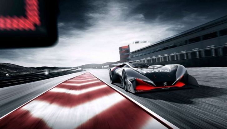 Peugeot L750 R HYbrid Vision, la concept per Gran Turismo Sport - Foto 12 di 12