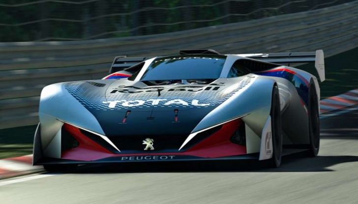 Peugeot L750 R HYbrid Vision, la concept per Gran Turismo Sport - Foto 1 di 12