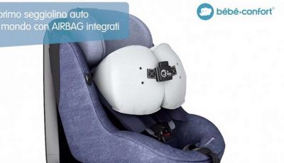 Il primo seggiolino con airbag, sicurezza al top per i bimbi in auto