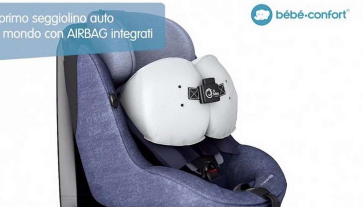 Il primo seggiolino con airbag, sicurezza al top per i bimbi in auto - Foto 1 di 9