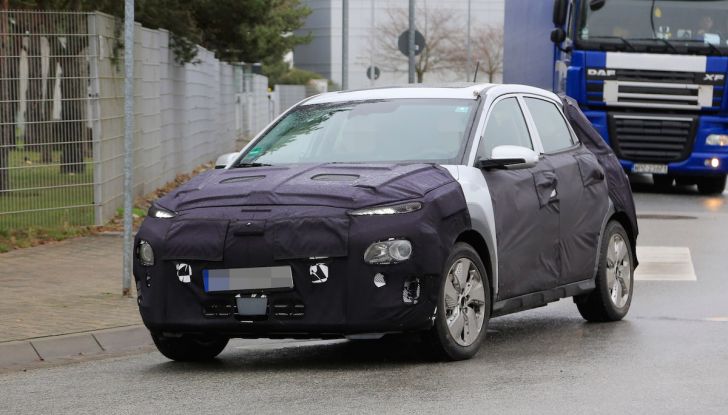 Hyundai Kona EV 2018, il SUV a emissioni zero segue la filosofia Ioniq - Foto 1 di 12