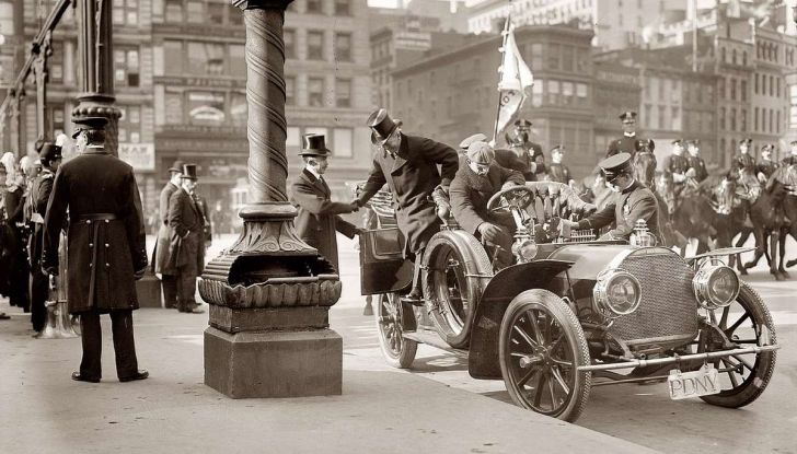 Il traffico com'era 100 anni fa