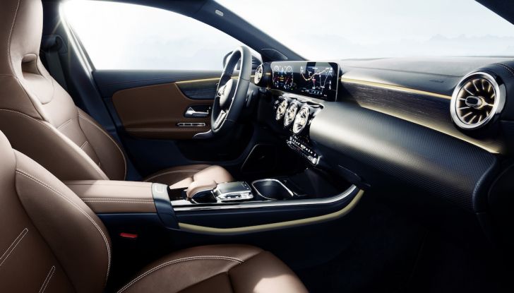 Gli interni della nuova Mercedes Classe A svelano il futuro - Foto 2 di 10