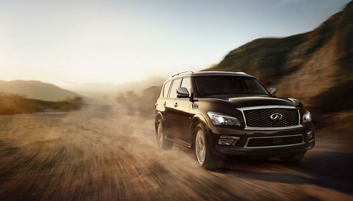 Infiniti QX80 2018: lusso ad alte prestazioni per gli Emirati - Foto 7 di 12