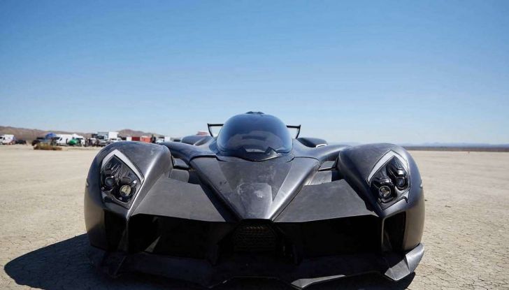 Raesr Tachyon Speed, hypercar elettrica da 1.250 cavalli - Foto 3 di 8