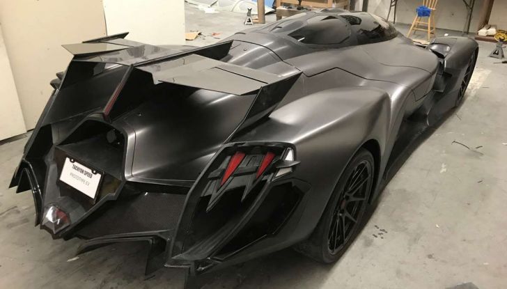 Raesr Tachyon Speed, hypercar elettrica da 1.250 cavalli - Foto 6 di 8