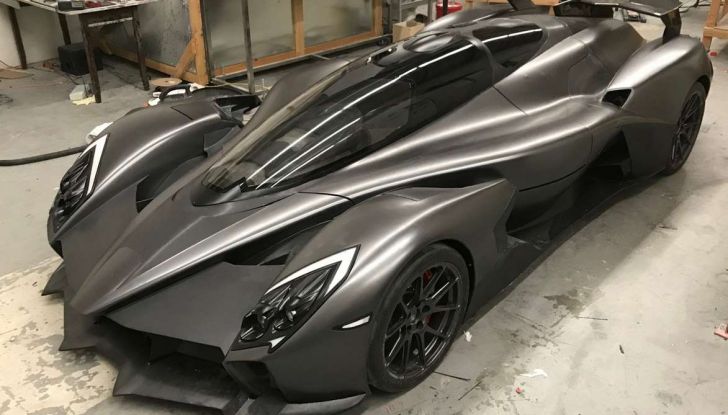 Raesr Tachyon Speed, hypercar elettrica da 1.250 cavalli - Foto 8 di 8
