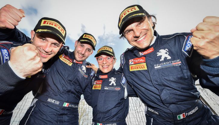 Peugeot celebra la stella nel campionato schierando due 208 t16 al Monza Rally Show - Foto 2 di 4