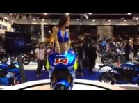 Lo stand Suzuki tra i più ricchi di Eicma 2014