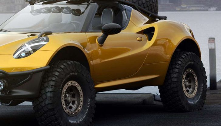 Alfa Romeo 4C pronta per il Dakar Rally - Foto 3 di 5
