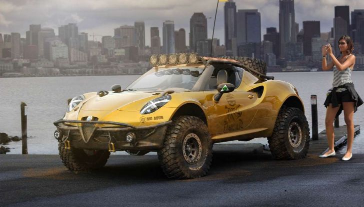 Alfa Romeo 4C pronta per il Dakar Rally - Foto 5 di 5