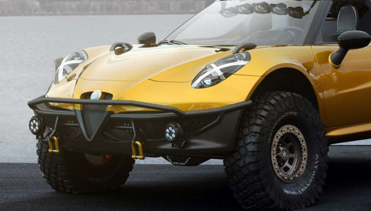 Alfa Romeo 4C pronta per il Dakar Rally - Foto 4 di 5