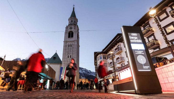 Audi sviluppa la rete di ricarica elettrica a Cortina d’Ampezzo - Foto 9 di 11
