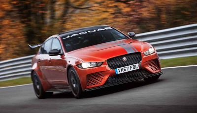 La Jaguar XE SV Project 8 batte il record della Giulia al Nürburgring