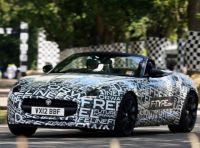 Jaguar F-Type: video del giro di pista al Goodwood Festival of Speed 2012