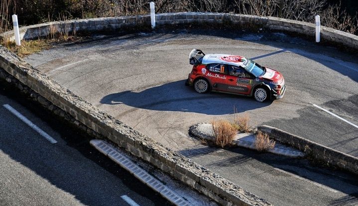 WRC Monte Carlo Giorno 4: la Citroën C3 WRC di Kris Meeke termina al quarto posto assoluto. - Foto 2 di 4