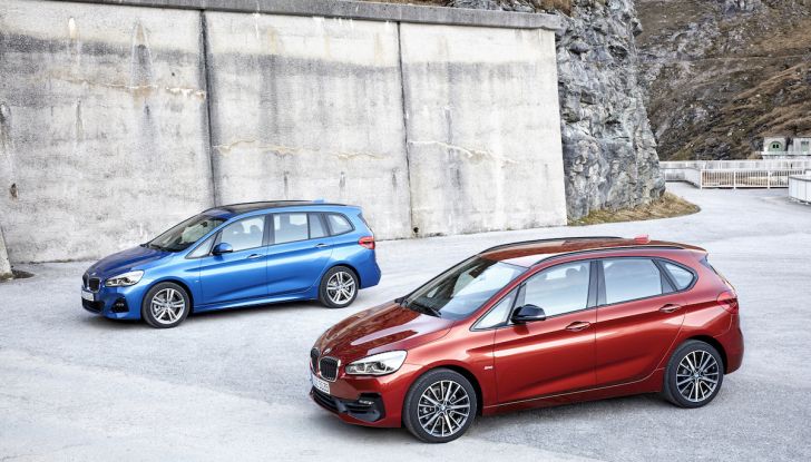 Nuove BMW Serie 2 Active Tourer e Gran Tourer 2018 - Foto 3 di 38
