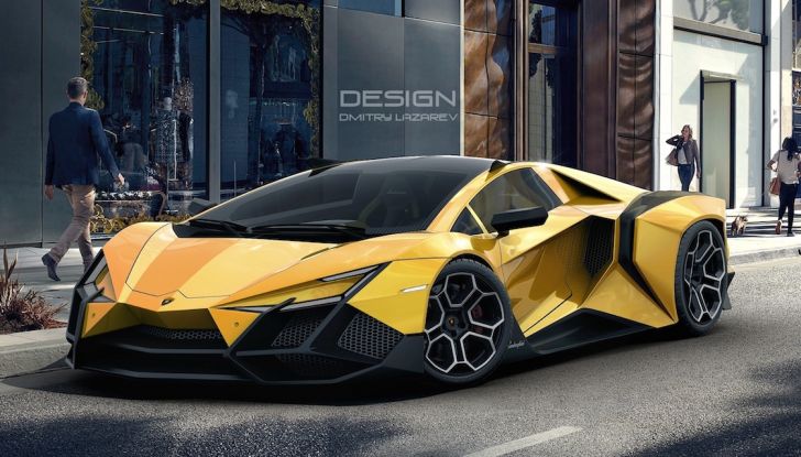 Lamborghini Forsennato, stile estremo per l’ultimo rendering del Toro - Foto 1 di 7