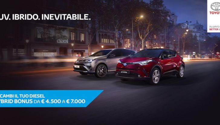 Promozioni SUV Toyota: fino a 7.000€ di sconto su C-HR e RAV4 Hybrid - Foto 6 di 8