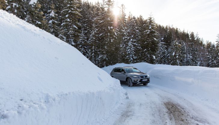 SEAT e la trazione integrale 4Drive, prova e recensione sulla neve - Foto 35 di 62