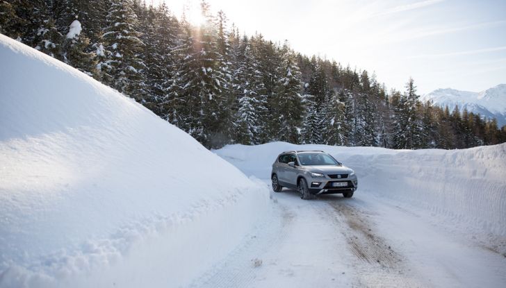 SEAT e la trazione integrale 4Drive, prova e recensione sulla neve - Foto 36 di 62