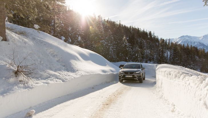 SEAT e la trazione integrale 4Drive, prova e recensione sulla neve - Foto 39 di 62