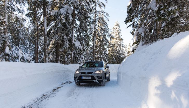SEAT e la trazione integrale 4Drive, prova e recensione sulla neve - Foto 2 di 62