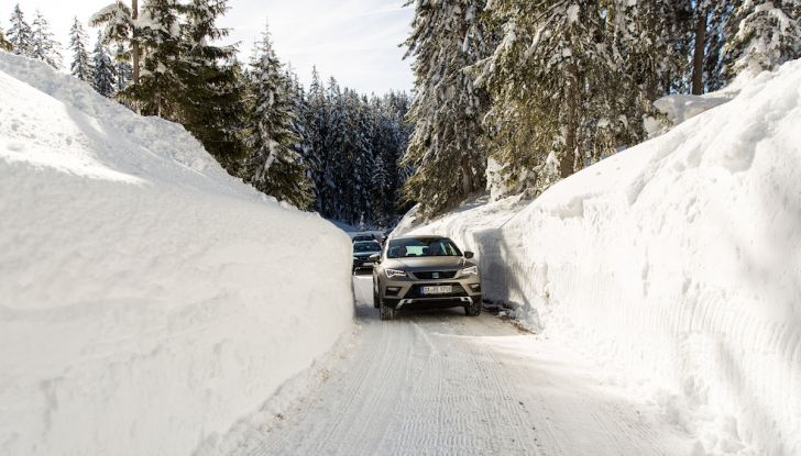 SEAT e la trazione integrale 4Drive, prova e recensione sulla neve - Foto 47 di 62