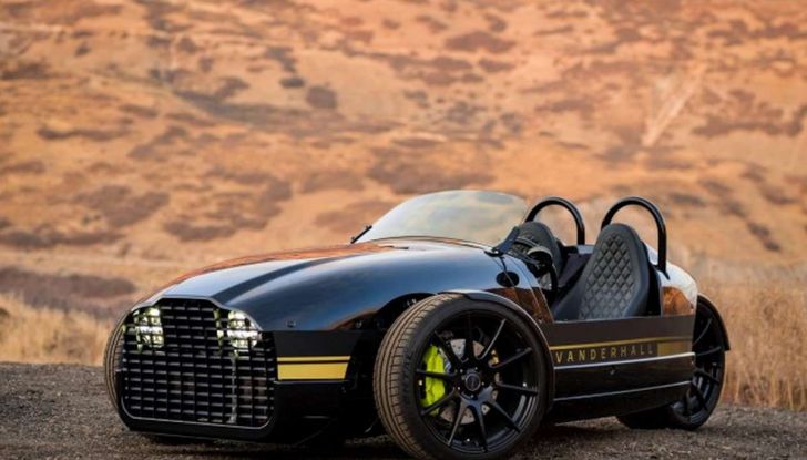 Vanderhall Edison 2, il triciclo elettrico da 180 CV - Foto 1 di 9