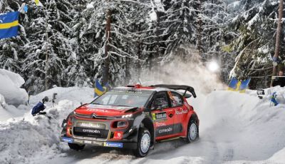 WRC Svezia 2018 – Shakedown: i piloti Citroën trovano il ritmo giusto