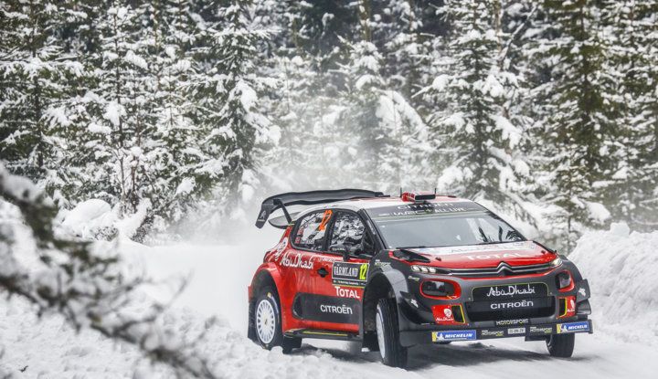 WRC Svezia 2018 – Giornata di venerdi: due gli equipaggi Citroën nella Top 5. - Foto 1 di 3