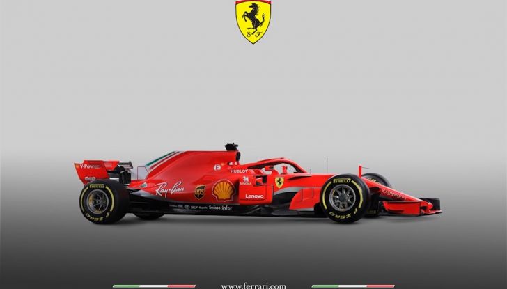 Ferrari SF71H F1 2018, presentata la nuova monoposto della Scuderia - Foto 2 di 5