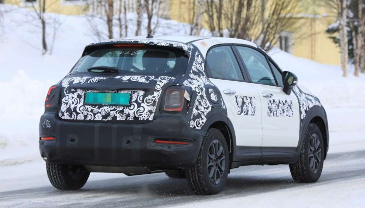 Fiat 500X Facelift 2019 prime prove su strada - Foto 16 di 32